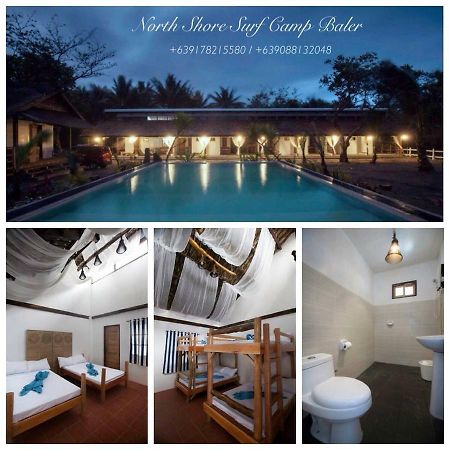 North Shore Surf Camp Hotel Baler Ngoại thất bức ảnh